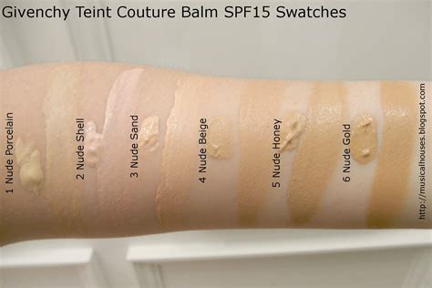 teint couture balm givenchy swatches|tinted moisturizer foundation balm.